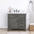 thumbnail image 5 of Miseno Mv701836-Nm Viella 36" Free Standing Single Basin Vanity Set - Rust Gray, 5 of 7