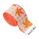 thumbnail image 3 of Cinta Temática de Acción de Gracias Cinta Decorativa con Borde a Cuadros, Hoja de Arce Amarilla y Calabaza, 3 of 6