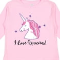 thumbnail image 4 of Inktastic Unicorn Girls Cute Fantasy Girls Long Sleeve Toddler T-Shirt, 4 of 5