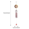 thumbnail image 2 of LHWEN Sun Metal Pendant Balcony Creative Wind Chime Luminous Ornaments Moon Garden Home Decor Patio Porch Backyard Artistic Design Natural Flavor Birthday Festival Christmas Memorial Gift Family, 2 of 2
