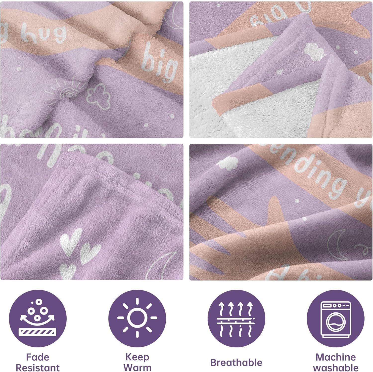 Get Well Gifts for Women Men, Hug/Healing Blanket, Thinking of You/Cancer Care/Sympathy/After Surgery Gifts for Friends, Sister, Coworkers, Soft Throw Blankets