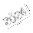 thumbnail image 2 of OUNONA 1 Set New Year Balloon Decorations for Table Centerpiece, 2 of 5