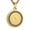 CZ-Gold, variant on HZMAN Bible Verse Prayer Necklace Christian Jewelry Gold Stainless Steel Praying Hands Coin Medal Pendant (CZ Gold)