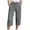 Grey, variant on felwors Women's 2026 Summer Capris Pants Causal Drawstring Elastic Waist Pants Lightweight Lounge Beach Trousers with Pockets (Pink, XXL)