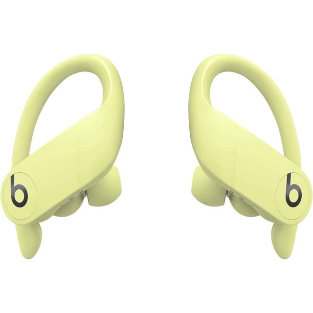 Restored Beats Powerbeats Pro High-Performance Wireless Earbuds - H1 Chip, Class 1 Bluetooth, 9 Hours of Listening Time, Sweat Resistant, Built-In Microphone - (Spring Yellow)