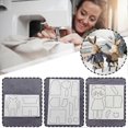 thumbnail image 2 of Patchworks Sewing Stencil Embroidery Patchworks Sewing Craft Templates for Sewing Embroidery Enthusiasts, 2 of 4