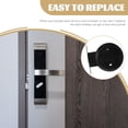 thumbnail image 3 of unbranded Stainless Steel Sliding Door Lock Black Indoor Privacy Lock for Home Use, 3 of 8