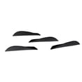 thumbnail image 1 of 4pcs Alerones Del Del Divisor Del bio Del Parachoques Universal Del Coche Deflectores De Carbono Yotijar Spoiler de parachoques delantero universal, 1 of 6