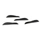 thumbnail image 1 of 4pcs Alerones Del Del Divisor Del bio Del Parachoques Universal Del Coche Deflectores De Carbono Yotijar Spoiler de parachoques delantero universal, 1 of 6