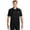 Black-PK1, variant on Sport-Tek ST659 Contrast Stitch Micropique Sport-Wick Polo, Mens Polo Shirts