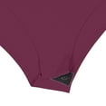 thumbnail image 5 of ACTIVE UNIFORMS Bodysuit For Women's Short Sleeve Round Neck Body Suit Breathable Cotton Stretch (Burgundy, 3X-Large), 5 of 6