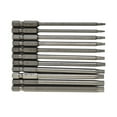 thumbnail image 4 of Ruibeauty 11Pcs Torx Screwdriver Bit Set Hex Security Magnetic Head 100MM Extra Long, 4 of 5