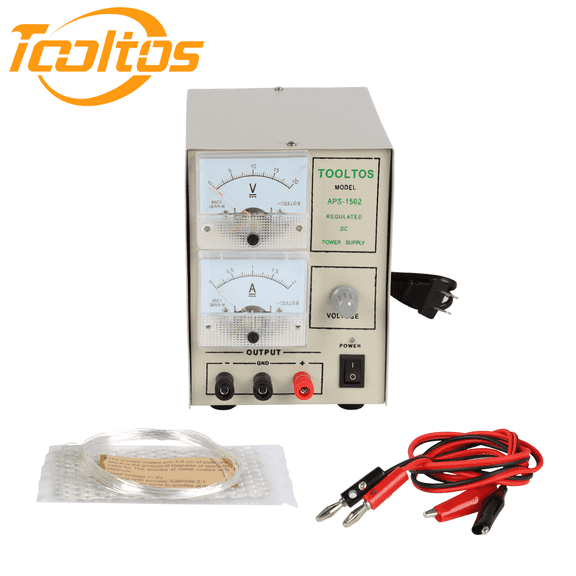 TOOLTOS Jewelry Plating Machine - Portable Digital Metal Electroplating Kit