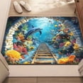 thumbnail image 5 of Oliegs Calendar Optical Rug 3D Optical Door Mat For Home Terrace Porch Entrance AntiSlip Visually Striking Optical Carpet For Modern Interiors 3D Carpet With Dynamic Depth For Home Entryway Christmas, 5 of 5