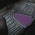 thumbnail image 5 of FH Group Premium Floor Mats Tall Channel Trimmable Rubber Mats - Full Set, 5 of 7