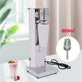 thumbnail image 4 of Electric Milkshake Maker Stainless Steel Drink Mixer Single Head Milk Shaker Machine 110V with 800ml Cup for Cocktail Tea Drink, 4 of 18