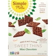 thumbnail image 2 of Simple Mills Sweet Thins Cookies, Seed and Nut Flour, Mint Chocolate - Gluten Free, Paleo Friendly, Healthy Snacks, 4.25 Ounce (Pack of 1), 2 of 4