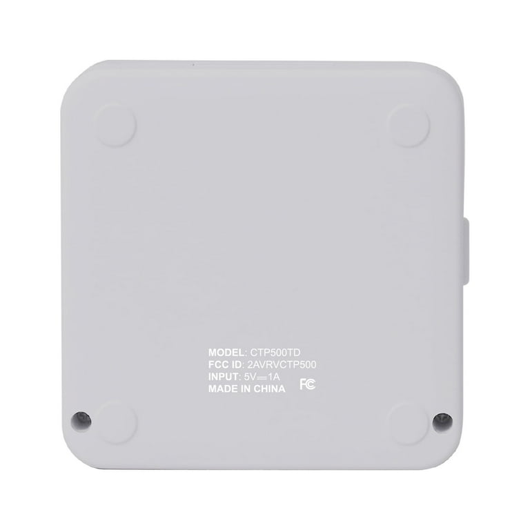 Dpofirs Pocket Mini Printer 300DPI Thermal Printer Time  Display/Clock/Timer/Alarm Clock Directly Connected