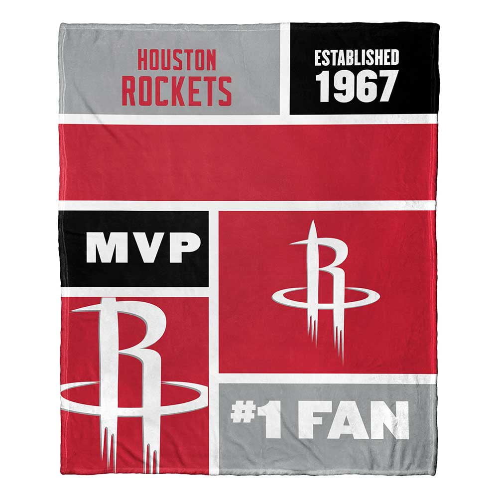 Houston Rockets: Address Block Logo - Officially Licensed NBA