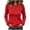 Red(Sweaters), variant on GUACER Sweaters for Women Knit Ribbed Crewneck Trendy Sparkly Long Sleeve Elegant Sweater Tops