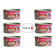 Maesri Thai Cuisine Panang Curry Paste ( Gaeng Penang or Penaeng Red Curry) for Making Spicy Thai Food, 4 oz / 114 g (Pack of 6)