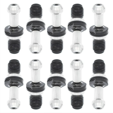 

ALL-CARB 10-Pack BT40 45-Degree 0.589In Pull Stud Retention Knob Replacement for Hass Kia Toshiba CNC BT40