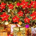 thumbnail image 4 of Laklulu Decoraciones de flores artificiales-decoraciones navideñas para bodas, 4 of 6