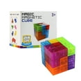 thumbnail image 1 of QINXIN Magnetic Buliding Blocks Magic Magnetic Cube 7pcs Magnetic Bricks&54 Smart Cards Puzzles for Developing Kids Intelligence Gift, 1 of 7