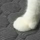 thumbnail image 5 of Cama para mascotas de pana, Cama para perros, Camas para gatos, Reforzada, Resistente al desgaste, Manta para mascotas, Gris, 5 of 6