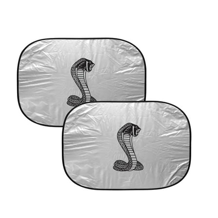Ford Mustang Cobra Dual Panels Easy Folding Windshield Sun Shade