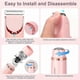 thumbnail image 4 of Womens Shaver Dual-Head Bikini Trimmer for Women 2-in-1 Women's Body Shaver USB Charge Waterproof Painless Electric Razors for Silk Skin, 4 of 5