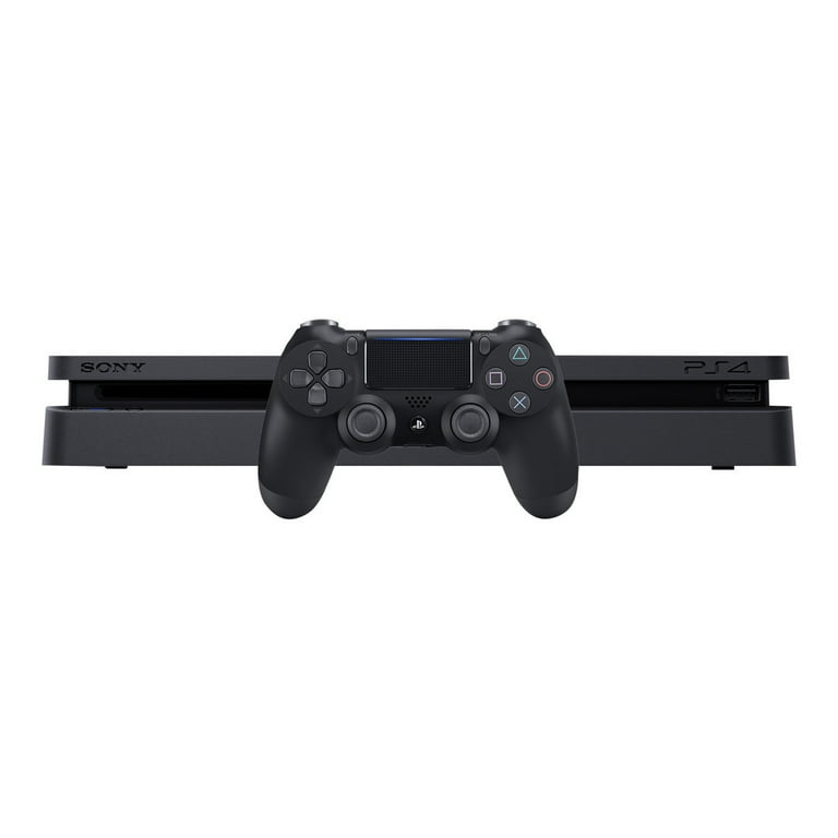 Playstation SONY 4, 500GB Slim System [CUH-2215AB01], Black, 3003347  (Renewed)