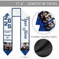 thumbnail image 4 of Personalized Stoles For Graduation 2025, Graduation Sash, Stole With Pictures, Customized Sash For Women, 4 of 10