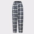 thumbnail image 4 of ZVNAΖH Women's Plush Fuzzy Pajama Pants Warm Cozy Pj Bottoms Winter Warm Sleep Pants Lounge Pants, 4 of 8