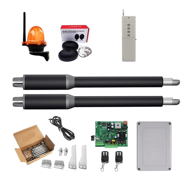 Door Opener Linear Actuator DC Worm ar Automatic Swing Door Opener Electric Tube, Light, Button, GSM Operator ,Free Your Hands