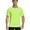 Fluorescent Green, variant on Power Rich Mens Workout Shirts Dri-FIT Short Sleeve Athletic T-Shirt, S