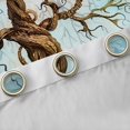 thumbnail image 4 of jejeloiu Bohemian Mystic Tree Blackout Curtains Set of 2 (52x84 Each),Boho Exotic Style Window Curtains For Men Women, 4 of 6