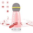 thumbnail image 1 of Micrófono Inalámbrico Karaoke Micrófono Portátil Bluetooth Para Niños 360 Grados Surround Micrófono De Mano Máquina De Altavoz Cateissary EL016646-02, 1 of 5