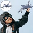 thumbnail image 5 of Pull Back Airplane Toy Set Metal Themed Fighter Aircraft with Light and Sound for Kids Toy Set Collection, 5 of 6