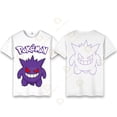 thumbnail image 2 of Camiseta de Pokémon para niños y niñas, ropa de calle Unisex, Tops de moda, camiseta informal de Hip Hop, novedad, gran oferta qym unisex, 2 of 2