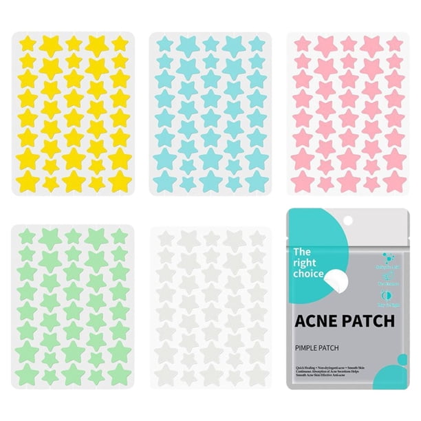 Parche hidrocoloide invisible para el cuidado de la piel en mujeres. 5 hojas