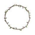 thumbnail image 1 of Guirlande de Fleurs et Feuilles Bohèmes sur le Front /> Paquet Inclus, 1 of 9