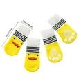 thumbnail image 3 of 8PCS Dog Socks Teddy Three Doll Scratch Socks Four Sets Of Dog Shoes Pet Socks Indoor Puppy Cat Pet Protection, 3 of 5