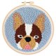 thumbnail image 1 of Kit de bordado con aguja mágica para manualidades, bordado de perros, decoración del hogar, con herramientas básicas. Incluye aguja mágica con forma de animal para principiantes en bordado D, 1 of 9