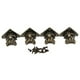 thumbnail image 4 of Decorative Feet Antique Wooden Box Cabinet Alloy Corner Protector Decorative Feet Four Sided Foot Support Durability, 4 of 10