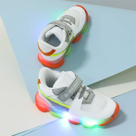 

Girls Soft-soled Sneakers Lightweight Breathable Non-slip Running Shoes