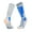 Blue, variant on Women Outdoor Ski Socks Merino Wool Cold Weather Thermal Knee High Socks for Winter Sports Snowboarding Hiking Trekking S Blue (10 inches / 25.4 cm)