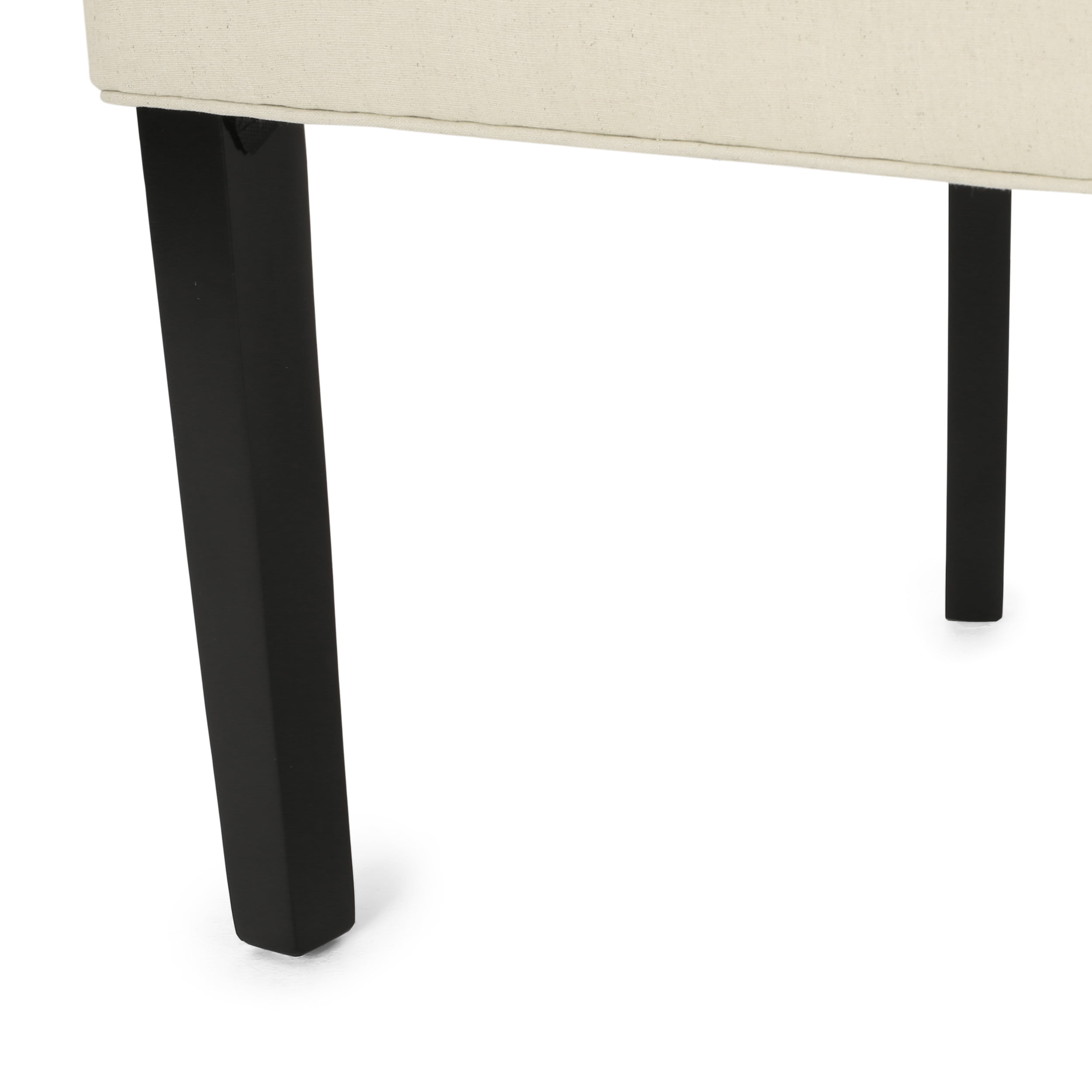 Noble House Tyler Indoor Contemporary Fabric Dining Chairs, Set of 4, Beige