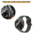 thumbnail image 4 of ASTRAEA For Samsung Galaxy Watch 8 Classic 46mm Screen Protector, HD Tempered Glass Screen Protector + Full Coverage Hard PC Bumper for Galaxy Watch 8 46mm, Black, 4 of 8