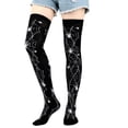 thumbnail image 3 of TIEVOSA Accessoires de Vacances Imprimés Halloween Maquillage Bas Longs, 3 of 3